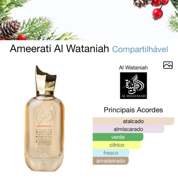 Ameerati Al Wataniah 100ml Eau De Parfum