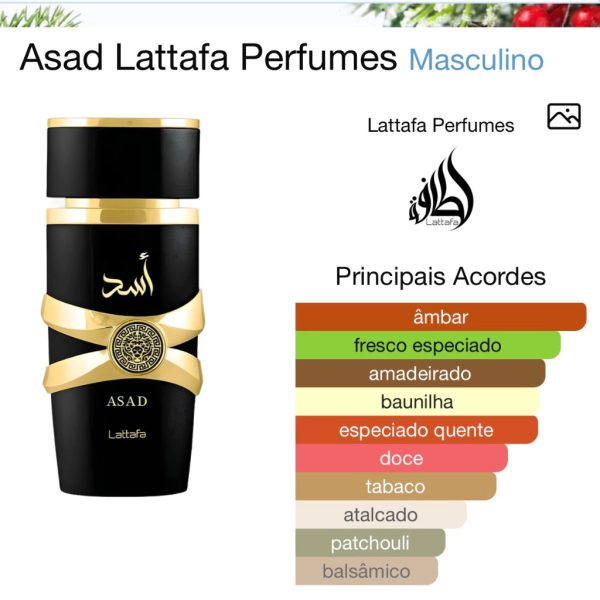 Asad Lattafa 100ml Eau de Parfum