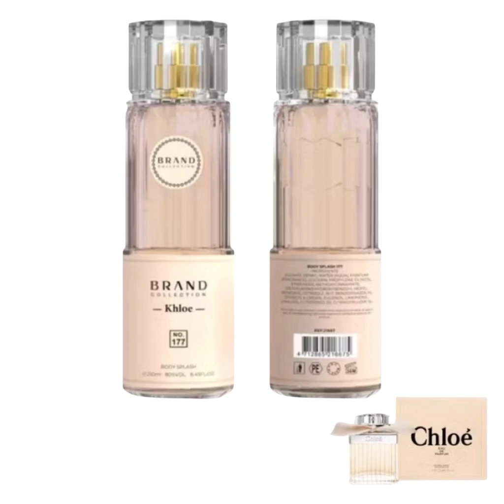 Body Splash Brand Collection 250ml – Referência Olfativa Chloé Eau de Parfum