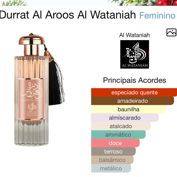 Durrat Al Aroos Al Wataniah 85ml Eau de Parfum