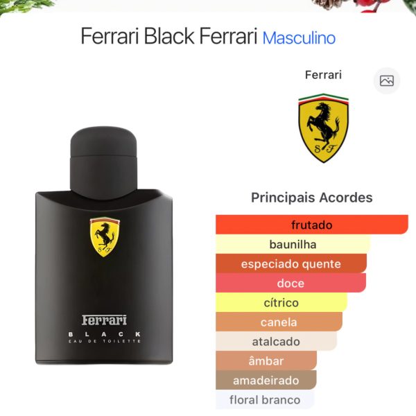 Ferrari Black 125ml Eau de Toilette