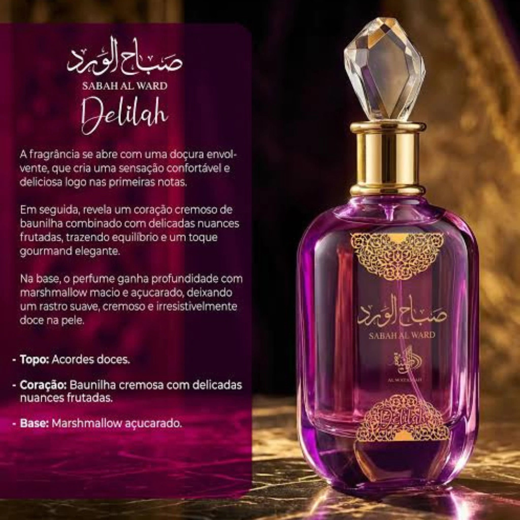 Sabah Al Ward Delilah – 100ml Lançamento