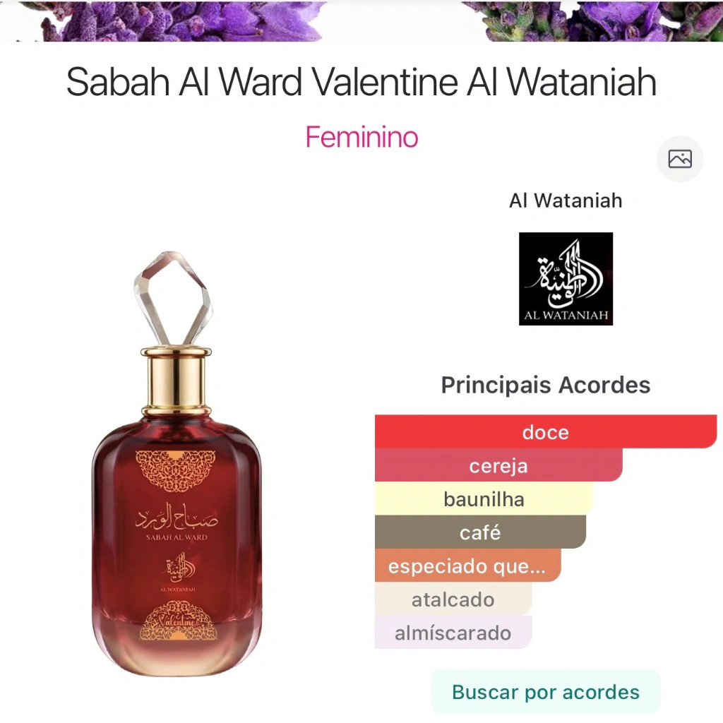 Sabah Al Ward Valentine 100ml Eau de Parfum