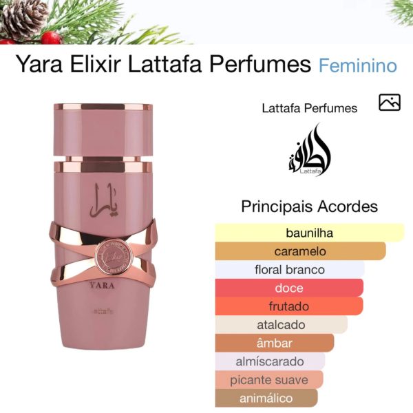 Yara Elixir Lattafa 100ml Eau de Parfum