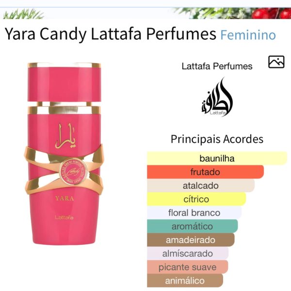 Yara candy Lataffa 100ml Eau de Parfum