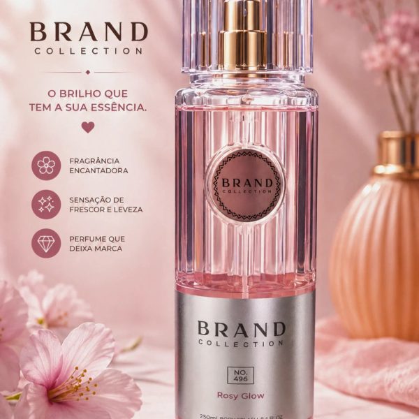 Body Splash Brand Collection Rosy Glow Nº 496 – 250ml