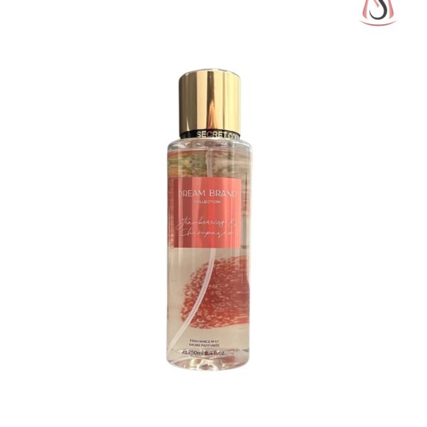 Body Splash Dream Brand Collection Strawberry and Champagne -250ml