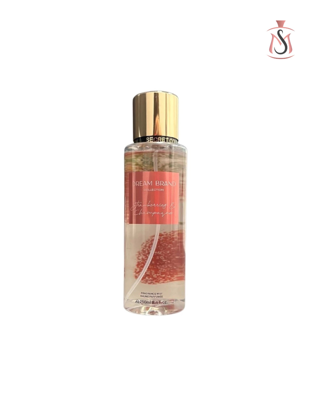 Body Splash Dream Brand Collection Strawberry and Champagne -250ml