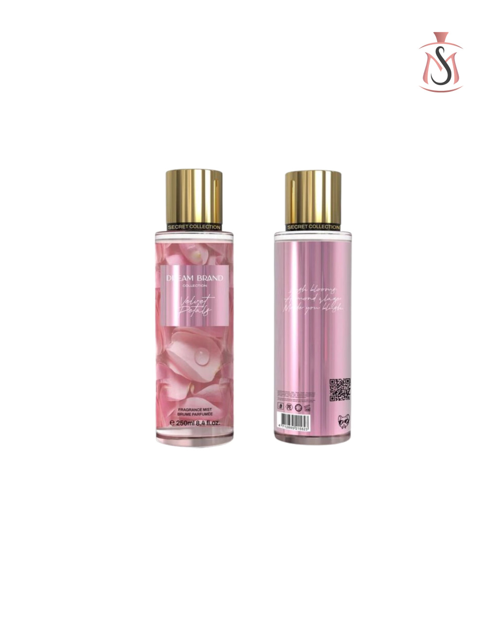 Body Splash Dream Brand Collection Velvet Petals - 250 ml