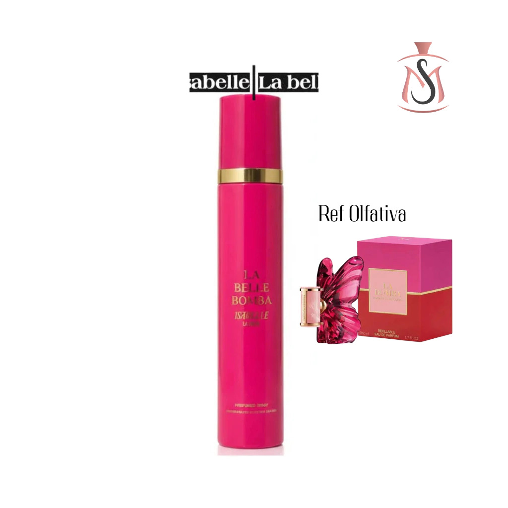 Body splash 300ml La Belle Bomba Perfume Feminino Grande LANÇAMENTO