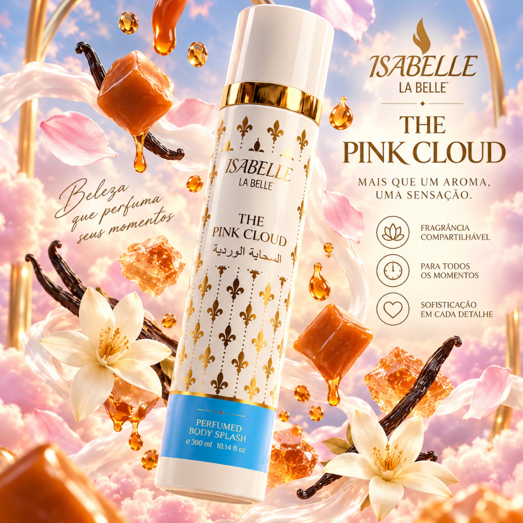 The Pink Cloud Body Splash 300ml – Isabelle La Belle